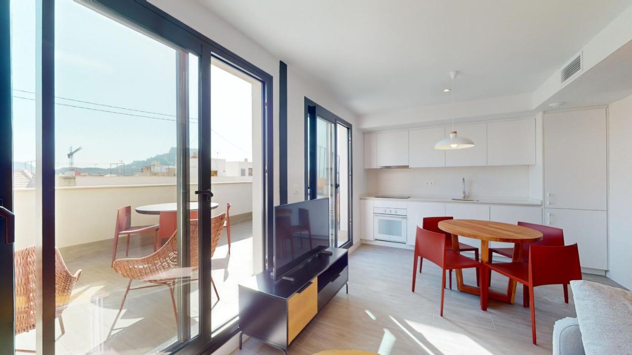Апартаменты Alicante Colorful Penthouse Center 5C Экстерьер фото